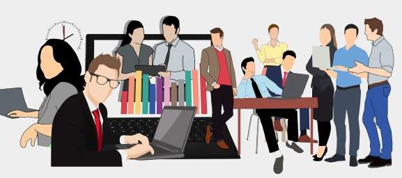 Personas reflexionando