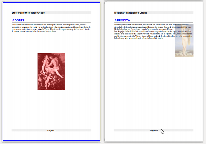 Apariencia final del ejercicio