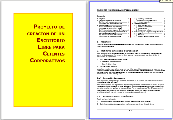 Apariencia final del ejercicio