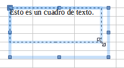 Redimensionar la caja de texto