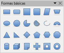 Panel Formas Básicas