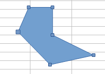 Los manejadores verdes se sustituyen por los manejadores de puntos