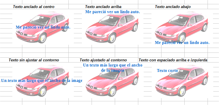 Ejemplos de Texto en imagen