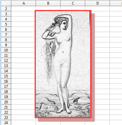 Apariencia final de la imagen