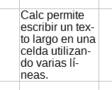 Las palabras que no caben enteras en la línea se dividen, pasando una o más sílabas a la siguiente línea