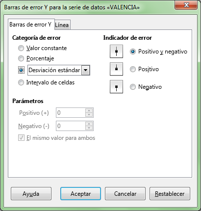 Ficha Barras de error