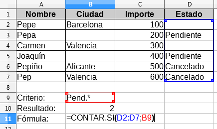CONTAR.SI usando expresiones regulares