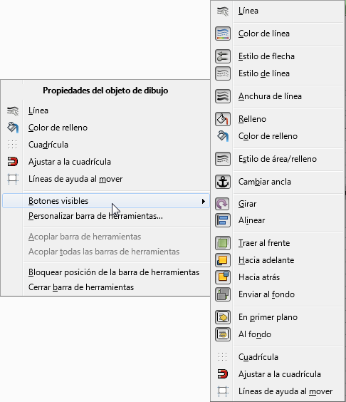 búnker Pantalones caravana Personalizar barras de herramientas | Personalización de la interfaz de  LibreOffice Calc