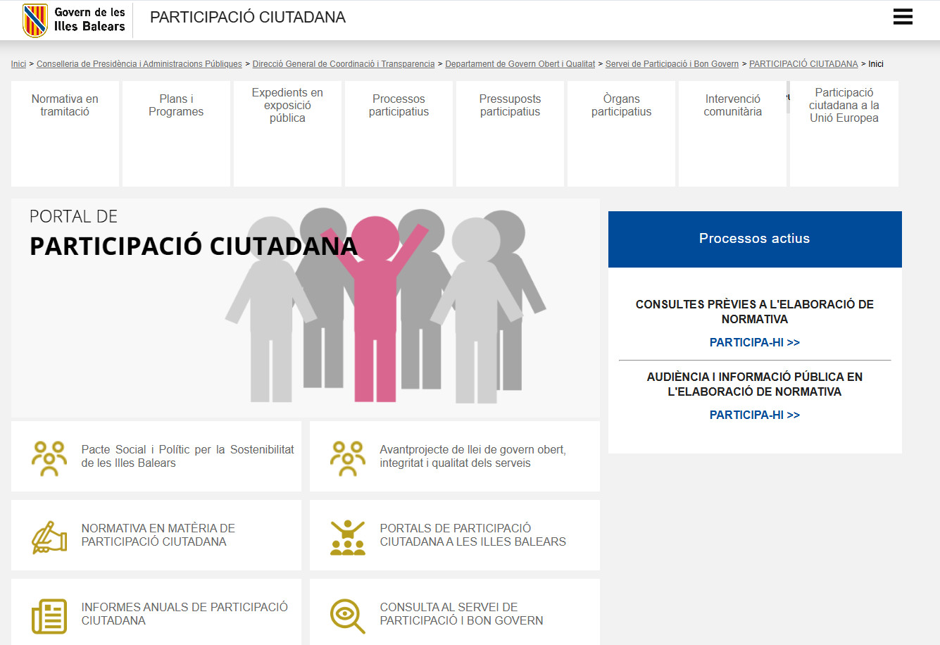 participació