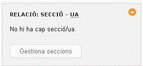 Relació Secció-UA