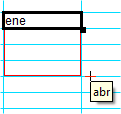 Relleno de nombres de meses abreviados