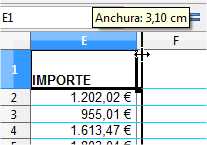 Cambiar ancho de columna arrastrando